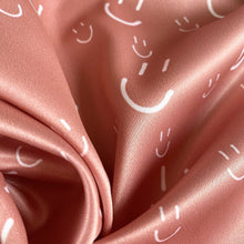 Lady McElroy Smiley Satin in Blush Salmon Pink from Stitchy Bee