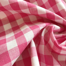 Fuschia Gingham Cotton Check from Stitchy Bee