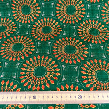 Emerald and Gold Tribal Cotton Viscose from Stitchy Bee