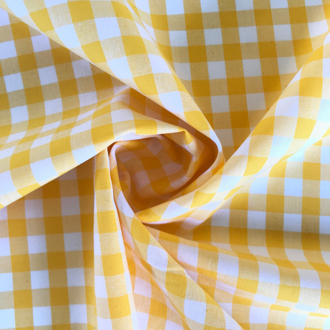 Summer Lemon Yarn Dyed Gingham from Stitchy Bee