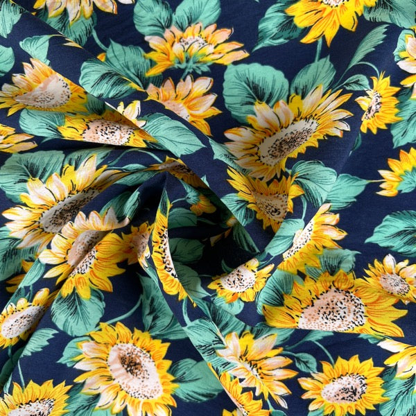 Sunny Sunflowers Viscose Mix from Stitchy Bee